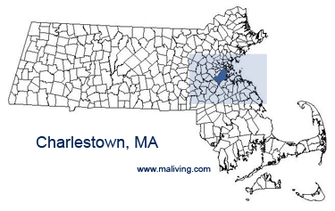 Charlestown, MA Map