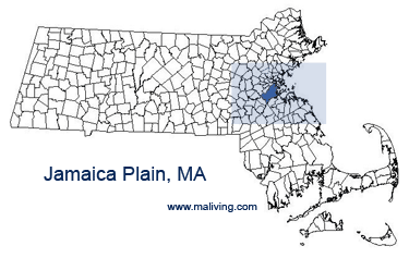 Jamaica Plain, MA Map