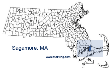 Sagamore, MA Map