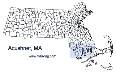 Acushnet, MA Map