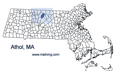 Athol, MA Map