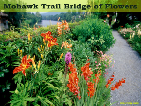 Berkshires Massachusetts State Parks - Mohawk Trail Bridge of Flowers