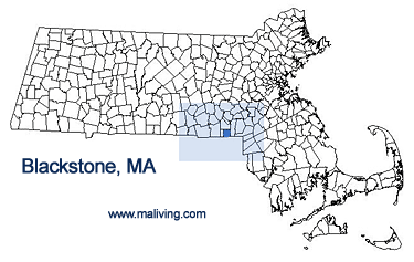 Blackstone, MA Map Blackstone, MA Map