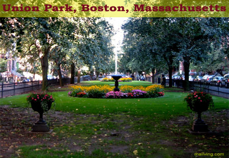Massachusetts State Parks - Union Park, Boston, Mass.
