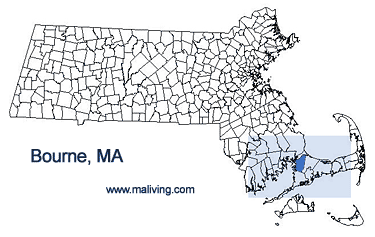 Bourne, MA Map