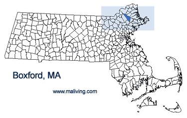 Boxford, MA Map