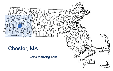 Chester, MA Map