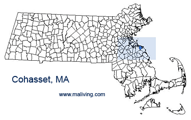 Cohasset, MA Map