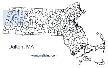 Dalton, MA Map