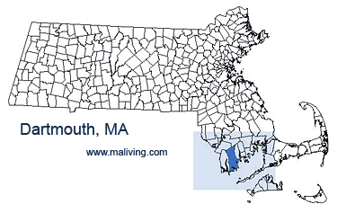 Darmouth, MA Map