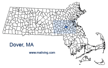 Dover, MA Map