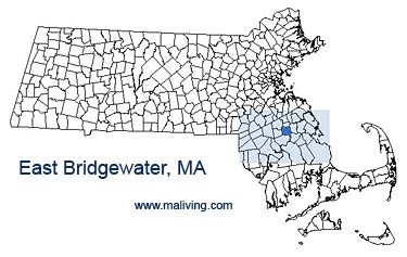 East Bridgewater, MA Map