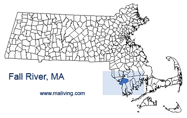 Fall River, MA Map