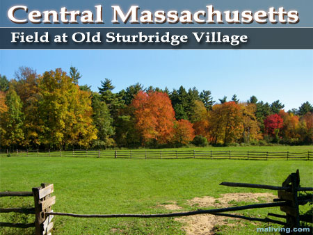 Field at Old Sturbridge Village, Central Massachusetts Retion