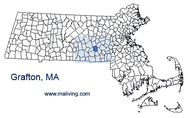 Grafton, MA Map