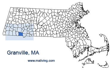 Granville, MA Map