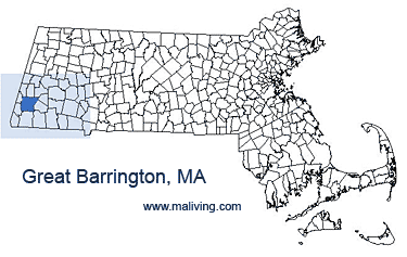 Great Barrington, MA Map