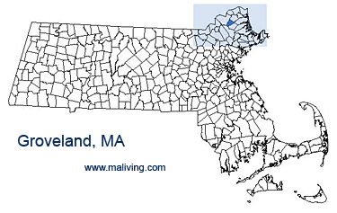 Groveland, MA Map