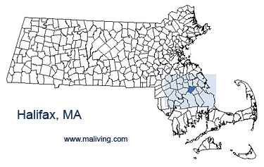 Halifax, MA Map