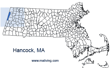 Hancock, MA Map