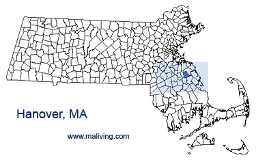 Hanover, MA Map