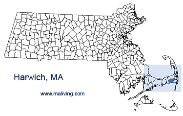 Harwich, MA Map