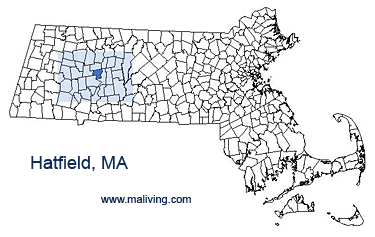Hatfield, MA Map