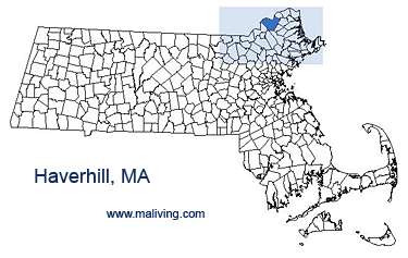 Haverhill, MA Map