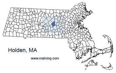 Holden, MA Map Holden, MA Map