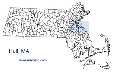 Hull, MA Map