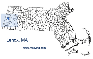 Lenox, MA Map