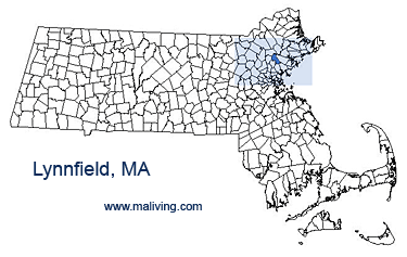 Lynnfield, MA Map