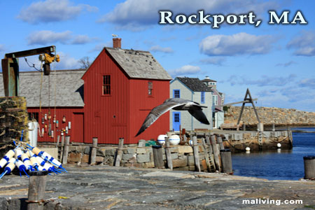 Rockport, MA Harbor - Photo by R. Hendrickson 