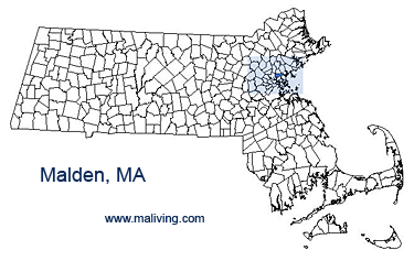 Malden, MA Map