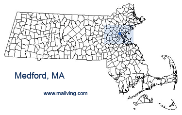 Medford, MA Map