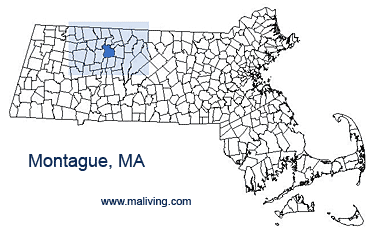 Montague, MA Map