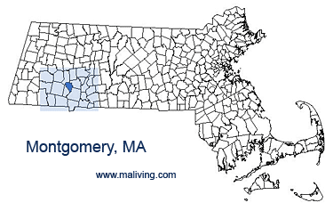 Montgomery, MA Map
