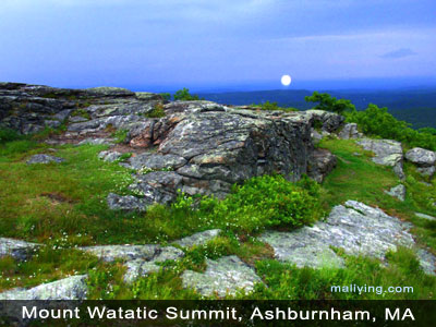 Views from Mount Watatic's Summit, Ashburnham, MA