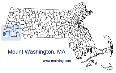 Mount Washington, MA Map