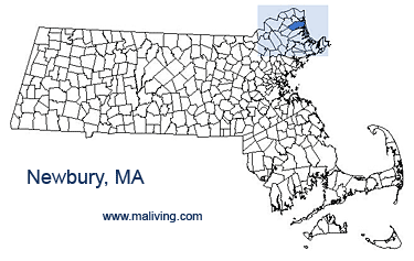 Newbury, MA Map