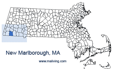 New Marlborough, MA Map