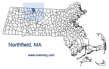 Northfield, MA Map
