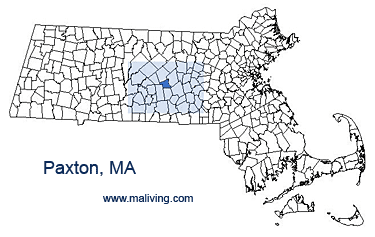 Paxton, MA Map Paxton, MA Map