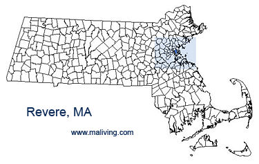 Revere, MA Map