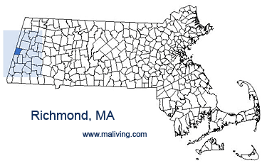 Richmond, MA Map