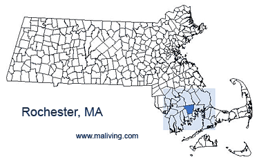 Rochester, MA Map