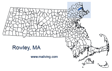 Rowley, MA Map