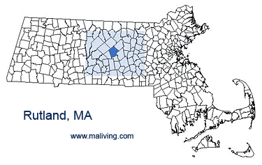 Rutland, MA Map