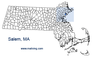 Salem, MA Map