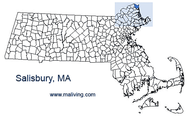 Salisbury, MA Map